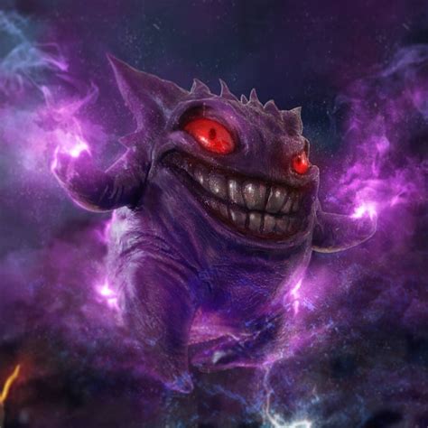 Pin by C.C on Geek | Scary pokemon, Gengar pokemon, Pokemon realistic