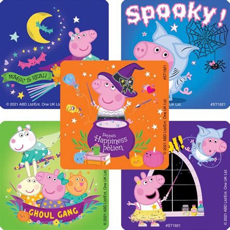 Peppa Pig Halloween Stickers - Stickers from SmileMakers