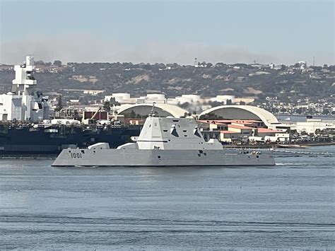 USS Michael Monsoor is the second ship of the three-ship Zumwalt class ...