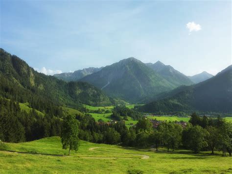 Free Images - bavaria germany village mountains