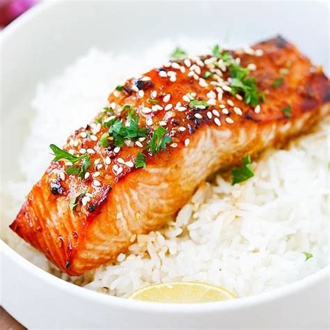 Easy Ginger Garlic Baked Salmon - Rasa Malaysia