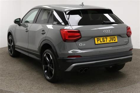 Used 2017 GREY AUDI Q2 Estate 2.0 TFSI QUATTRO S LINE EDITION 1 5d 188 ...