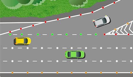 ¿Qué significan las tachas reflectantes en las autopistas?