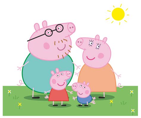 Peppa Pig Family for Pinterest