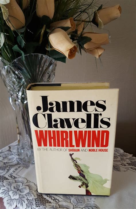 Vintage Novel Whirlwind James Clavell First Edition - Etsy