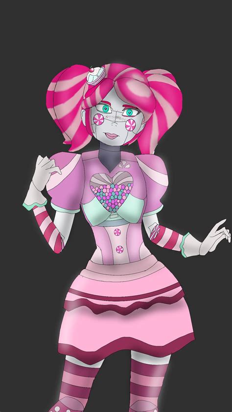 Idk if this counts but I drew Suzy Snacktime from the fan series Kandyland : r/fivenightsatfreddys