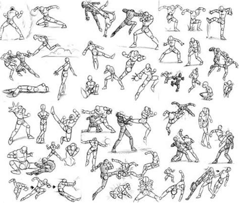 15+ Best New Anime Fighting Poses Drawing Reference - Lily Vonwiller ...