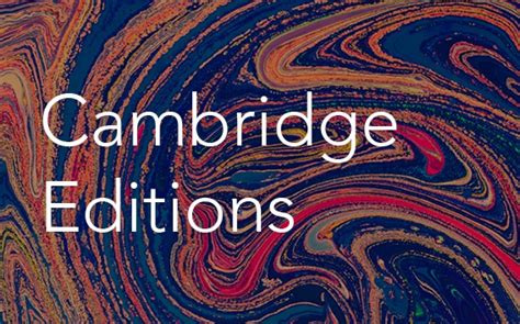 Cambridge Editions