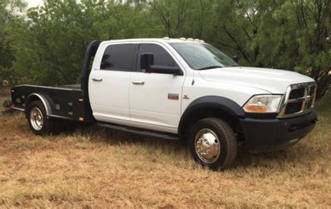 2012 Dodge 4500 4x4 6.7 Cummins Diesel Dually Flatbed