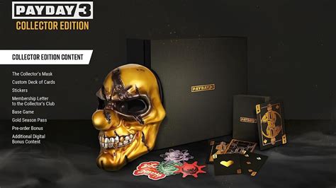 Payday 3 Collector Edition is $129.99 - YouTube