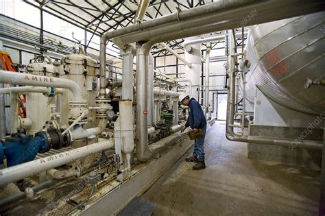 Natural gas processing plant - Stock Image - C021/4824 - Science Photo ...