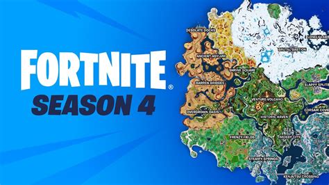 Fortnite Chapter 4 Season 4 Map REVEALED! - YouTube