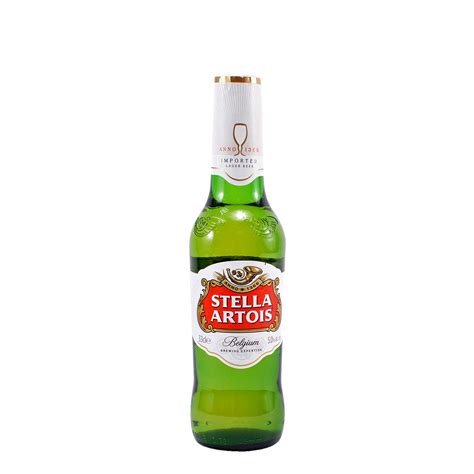 STELLA ARTOIS BEER 330ML BOTTLE — Albatross Market Λαύριο