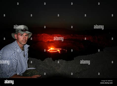 Volcano Erta Ale in Ethiopia Stock Photo - Alamy