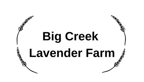 Natural Products | Big Creek Lavender Farm