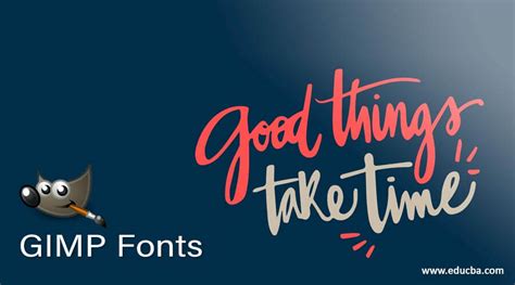 GIMP Fonts | How to Use Fonts in GIMP? | Steps to Use GIMP Fonts