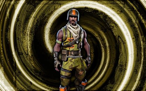 Aerial Assault Trooper, green grunge background, Fortnite, vortex, Fortnite characters, HD ...