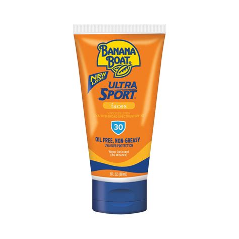 Banana Boat Ultra Sport Faces Sunscreen Lotion SPF 30, 3 Oz - Walmart.com