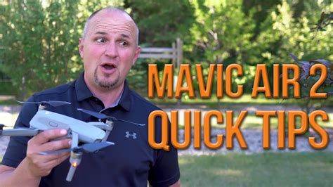 Mavic Air 2 Quick Tips - The MOST Important Setting for Beginners ...