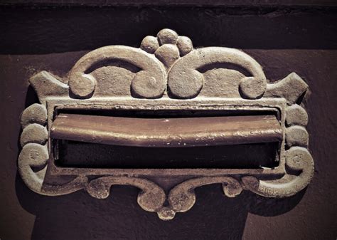 Free picture: mail slot, close-up, mailbox, rust, vintage, brass, history, detail, ornament ...