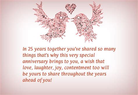 25th Anniversary Husband Wife Quotes On To. QuotesGram