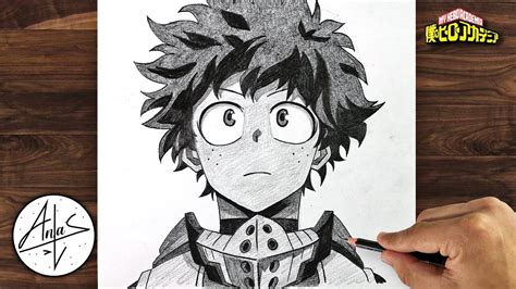 How to Draw IZUKU MIDORIYA | Drawing Tutorial (step by step) - YouTube