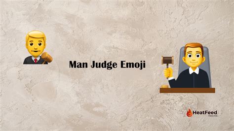 👨‍⚖️ Man Judge Emoji - Meaning, ️copy and 📋paste