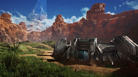 Quixel's Environment Artist remakes Halo's Blood Gulch in Unreal Engine 4