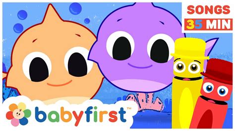 Baby Shark Song W Color Crew Best Nursery Rhymes Compïlatïon BabyFïrst TV Songs - Nursery Rhymes ...