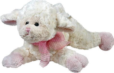 ["Little ones will love falling asleep with this cute, cuddly, plush musical lamb! With a soft ...