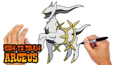 How To Draw The Pokemon Arceus - Waypush7