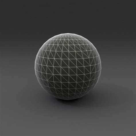 3d rigged sphere robot