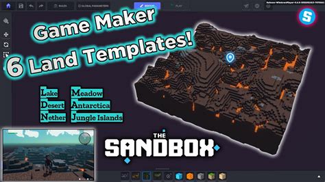 The SANDBOX Game Maker Land Templates - Get Started Creating Your ...