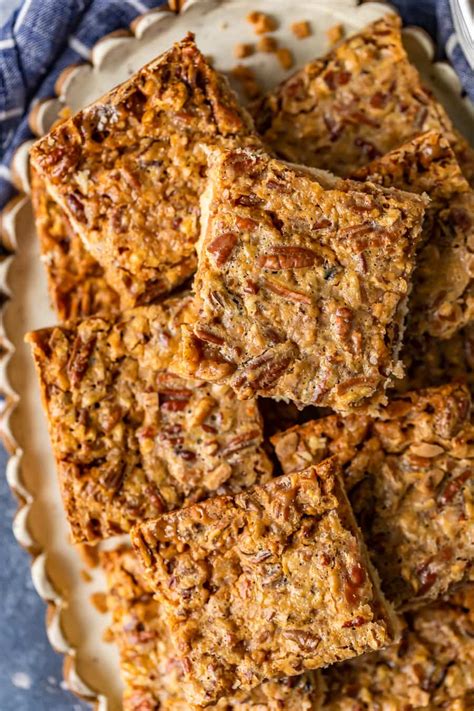 Pecan Pie Bars (Easy Pecan Bars Recipe) - The Cookie Rookie® (VIDEO)