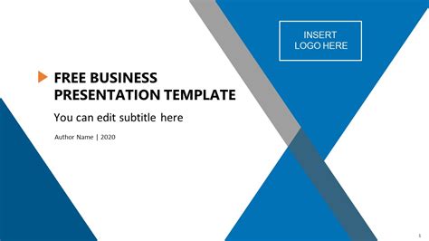 Free Business Presentation Template - SlideModel
