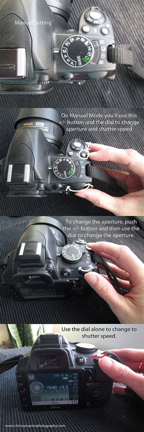 Nikon D3100: How to change the settings in different modes | Chrissy ...