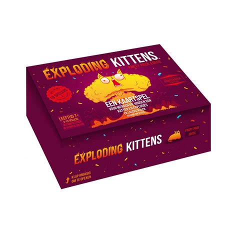 Exploding Kittens - Party Pack NL – Kaartspel | Game Mania