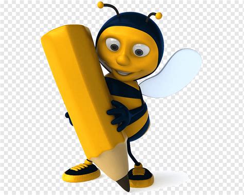Bee Open Animated film, bee, honey Bee, insects, animated Film png | PNGWing