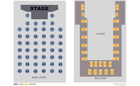 General Jackson Showboat Seating Chart: A Visual Reference of Charts | Chart Master