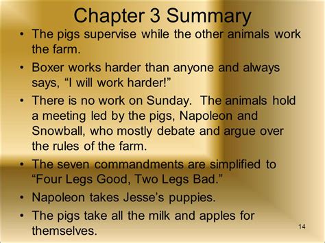 Top 133+ Animal farm chapter 3 summary - Merkantilaklubben.org