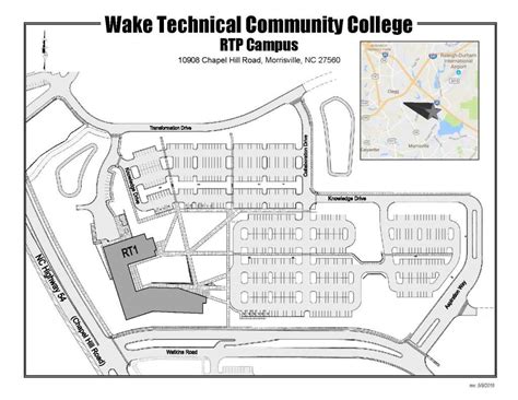 Discovering The Convenience Of Wake Tech Main Campus Map - Map Of Europe