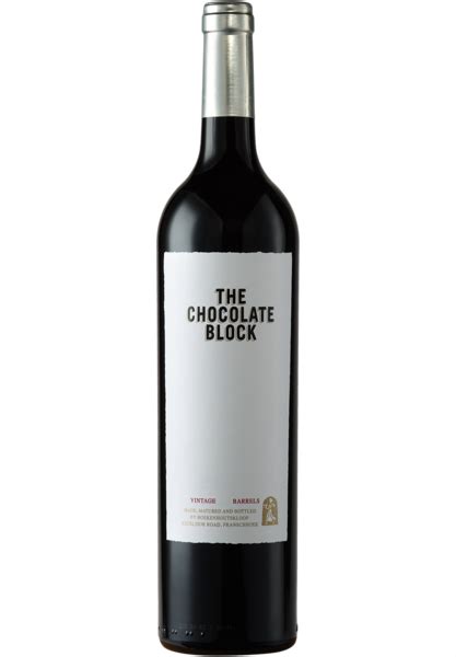 Buy Boekenhoutskloof Chocolate Block 2021 | Watson's Wine