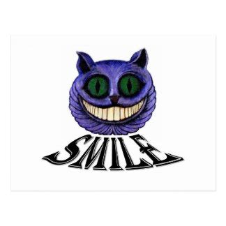 Cheshire Cat Smile Postcards | Zazzle