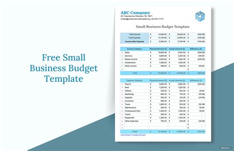 Free Budget SpreadSheet Template - Download in Excel, Google Sheets ...