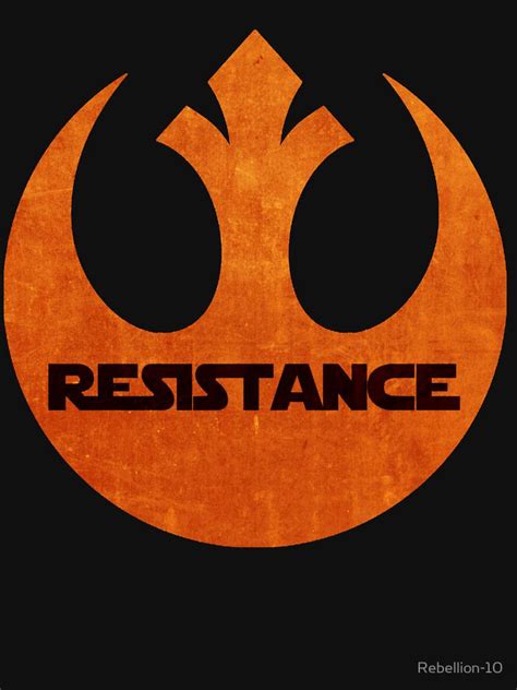 The Resistance logo by Rebellion-10 | Star wars symbols, Star wars awesome, Star wars wallpaper