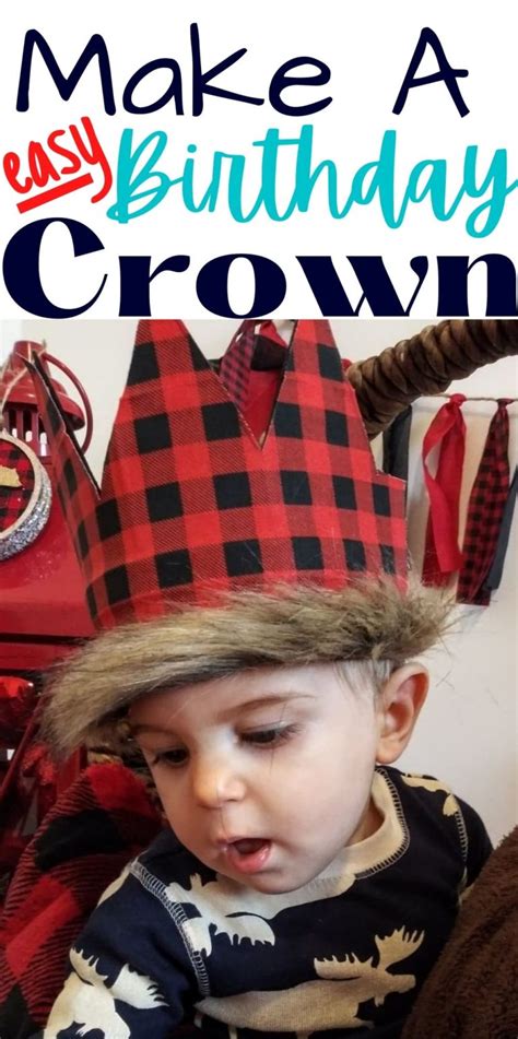 Birthday Crown (No-Sew And Make In 10 Minutes) - DIY Couple Blog