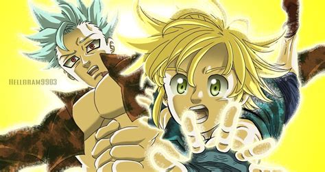 Ban & Meliodas come out of purgatory (Wild Sacrifice) | Anime family, Anime love, Anime