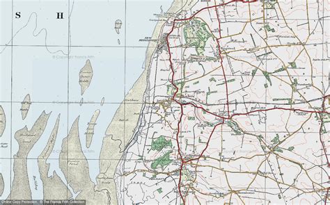 Historic Ordnance Survey Map of Heacham, 1922