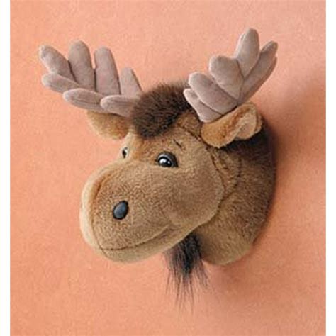 7" Moose Head Plush Stuffed Animal Toy - Walmart.com - Walmart.com