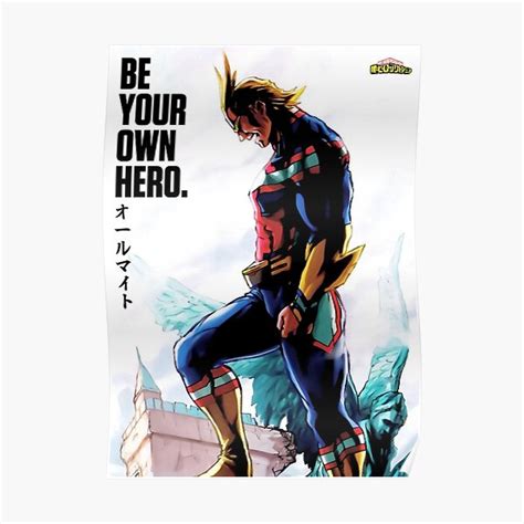 My Hero Academia Posters - My Hero Academia All Might Poster RB2210 ...